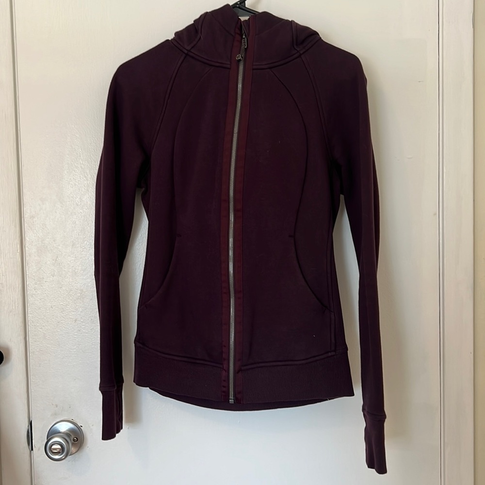 Purple Lululemon Jacket Size 6